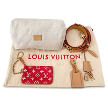 将图像加载到图库查看器中,LOUIS VUITTON Speedy P9 Bandouliere RedM24425 Calf Leather Monogram Size 25