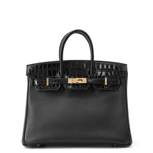 将图像加载到图库查看器中,HERMES Birkin Touch Black Niloticus Taurillon Size 25