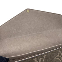 Load image into Gallery viewer, LOUIS VUITTON Felicie Pochette Tourterelle/ClaimM82610 Monogram Empreinte Leather