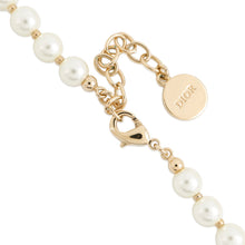 将图像加载到图库查看器中,Dior 30Montaigne Short Necklace ChokerN1116MTGRS_D301 Gold Plated Faux Pearl