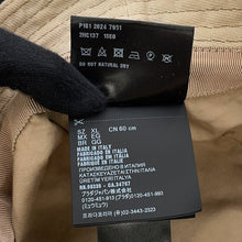 Load image into Gallery viewer, PRADA triangle logo bucket hat Size XL Beige2HC137 Cotton100%