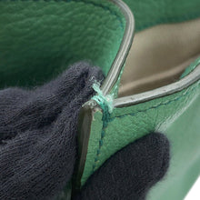 Load image into Gallery viewer, MIUMIU Madras 2-way tote bag Green5BG264 Leather