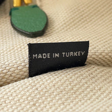 Load image into Gallery viewer, MIUMIU Madras 2-way tote bag Green5BG264 Leather