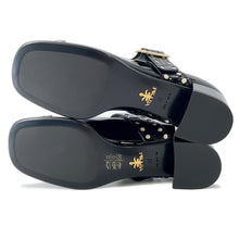 Load image into Gallery viewer, PRADA Mary Jane Pumps Black1I816N Patent Leather Size 37