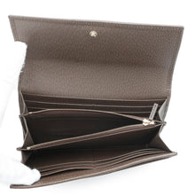 将图像加载到图库查看器中,GUCCI GG Supreme Ophidia Continental Wallet Beige/Brown838485 PVC/Leather