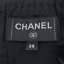 将图像加载到图库查看器中,CHANEL Tweed Tight Skirt Size 38 BlackP65335 Wool 31% Acryl28% Cotton23% Nylon10% Polyester8%