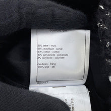 将图像加载到图库查看器中,CHANEL Tweed Tight Skirt Size 38 BlackP65335 Wool 31% Acryl28% Cotton23% Nylon10% Polyester8%