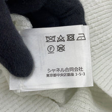 将图像加载到图库查看器中,CHANEL Coco Beach COCO Button Cardigan Size 36 WhiteP78600 Cotton95% Nylon4% Polyurethane1%