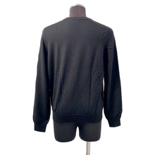 Load image into Gallery viewer, CELINE Triomphe crew neck sweater Size L Black2AH80322U Wool100%