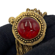 Load image into Gallery viewer, CHANEL Gripoa 3083 Vintage Necklace Gold Plated Color Stone