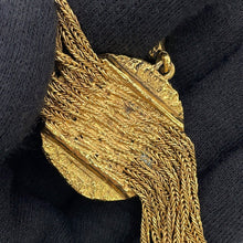 Load image into Gallery viewer, CHANEL Gripoa 3083 Vintage Necklace Gold Plated Color Stone
