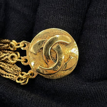 Load image into Gallery viewer, CHANEL Gripoa 3083 Vintage Necklace Gold Plated Color Stone