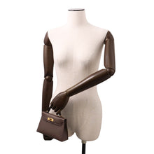 将图像加载到图库查看器中,HERMES Mini Kelly 2 Ecorce Epsom