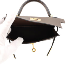 将图像加载到图库查看器中,HERMES Mini Kelly 2 Ecorce Epsom