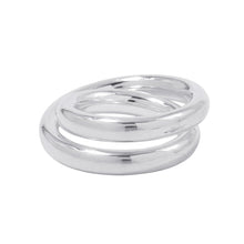 Load image into Gallery viewer, HERMES Caba Cityslide clutchertige Ring Size 53/#13 SV925