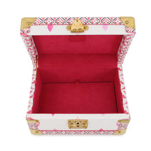 Load image into Gallery viewer, LOUIS VUITTON Coffret Tresor24 White/PinkM22995 Monogram Visor Pool