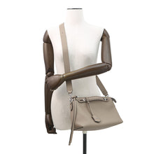 Load image into Gallery viewer, FENDI By the Way Selleria Greige8BL155 Calf Leather Size Medium