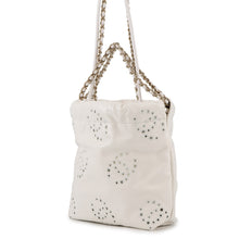 将图像加载到图库查看器中,CHANEL CHANEL 22 Coco Punching ChainShoulder WhiteAS3980 Shiny Calf Leather Size Mini