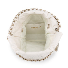 Load image into Gallery viewer, CHANEL CHANEL 22 Coco Punching ChainShoulder WhiteAS3980 Shiny Calf Leather Size Mini