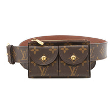 将图像加载到图库查看器中,LOUIS VUITTON Belt/Pochette Duo BrownM9836 Monogram Size 80