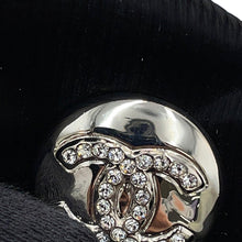 Load image into Gallery viewer, CHANEL BijouxButton Technical Fabric Blouson Size 36 BlackP77341 Polyester100% Rhinestone