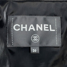 将图像加载到图库查看器中,CHANEL BijouxButton Technical Fabric Blouson Size 36 BlackP77341 Polyester100% Rhinestone