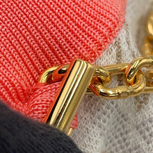 将图像加载到图库查看器中,LOUIS VUITTON Since 1854 Contrast Trim Pullover Knit Size S Pink/GrayRW221A Silk41% Cotton18% Polyamide35% Elastine6%