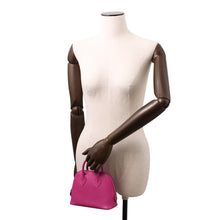 Load image into Gallery viewer, HERMES Bolide 1923 Rose Purple Chevre Myzore Goatskin Size Mini