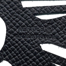 将图像加载到图库查看器中,HERMES Petit H Parrot Blue Saphir/Black Togo Leather Epsom