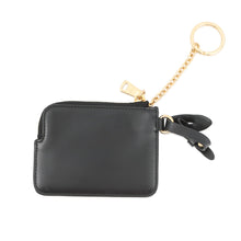 Load image into Gallery viewer, MIUMIU Coin purse with key ring Black5TL508 Leather