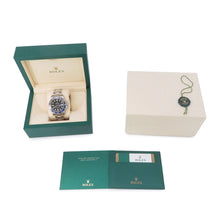 Load image into Gallery viewer, ROLEX GMT MasterII W40mm Stainless Steel Black Dial116710BLNR