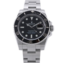 Load image into Gallery viewer, ROLEX Submariner Date W40m Stainless Steel Black Dial116610LN