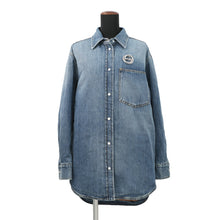 将图像加载到图库查看器中,GUCCI DenimJacket Size 38 Blue772882 Cotton100%
