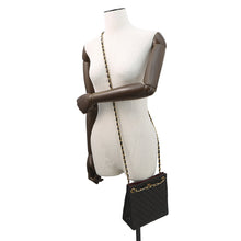 Load image into Gallery viewer, CHANEL Matelasse Mini Tote Bag Black Lambskin