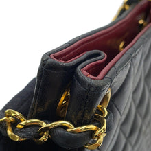 Load image into Gallery viewer, CHANEL Matelasse Mini Tote Bag Black Lambskin