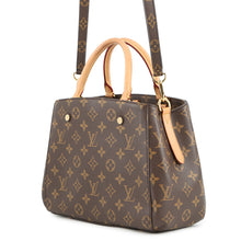 将图像加载到图库查看器中,LOUIS VUITTON Montaigne BordeauxM41055 Monogram Size BB