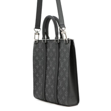 Load image into Gallery viewer, LOUIS VUITTON Sac Plat NoirM46456 Monogram Eclipse