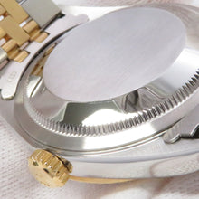 Load image into Gallery viewer, ROLEX Datejust W36mm Stainless Steel K18YG Ivory Computer Dial16233