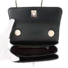 Load image into Gallery viewer, CHANEL Top Handle Mini Flap Bag BlackAS4654 Lambskin