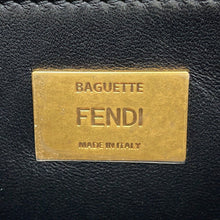 Load image into Gallery viewer, FENDI FF motif baguette Black8BR600 Nappa Leather