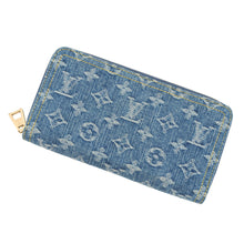 Load image into Gallery viewer, LOUIS VUITTON Zippy Wallet MarineM81226 Monogram / Jaguar Denim