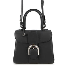 将图像加载到图库查看器中,Delvaux Brillon 2wayBag BlackAA0406AAU099ZPA Calf Leather Size Mini