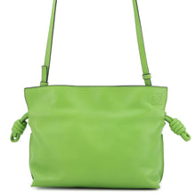 Load image into Gallery viewer, LOEWE Flamenco Knot Shoulder Bag GreenA411FC2X05 Calf Leather Size Mini