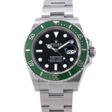 Load image into Gallery viewer, ROLEX Submariner Date W41mm Stainless Steel Black Dial126610LV