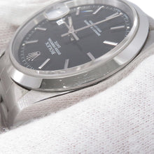 Load image into Gallery viewer, ROLEX Oyster Perpetual Date W34mm Stainless Steel Black Dial15200