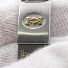 Load image into Gallery viewer, CARTIER Santos Garbe SM H34.4mm×W24.5mm Stainless Steel K18YG White Dial82036283