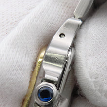 Load image into Gallery viewer, CARTIER Santos Garbe SM H34.4mm×W24.5mm Stainless Steel K18YG White Dial82036283