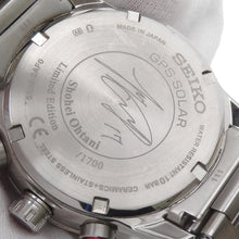 将图像加载到图库查看器中,SEIKO Astron Shohei Ohtani 2019 Limited Edition of 1,700 W42.9mm Ceramic Stainless Steel Black DialSBXC017
