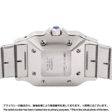 将图像加载到图库查看器中,CARTIER Santos Galve LM H40.8mm×W29.0mm Stainless Steel K18YG White Dial81036288