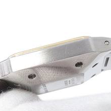 将图像加载到图库查看器中,CARTIER Santos Galve LM H40.8mm×W29.0mm Stainless Steel K18YG White Dial81036288